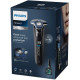 Philips Бритва електр. Philips роторна Series 7000, бритв.головок-3, Li-Ion, сух.+волог., тример,індикатор заряду, твердий чохол, синій (S7886/35)