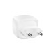 Зарядное устройство Belkin 2xUSB-C PD50W GaN PPS + cable USB-C to USB-C 1.0m white (WCH019KQ1MWH-B6)