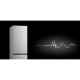 LG Refrigerator with bottom freezer, ref-277l, freez.-107l, 2doors, A++, inv., fresh zone, silver (GW-B509FNUW)