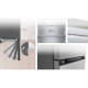LG Refrigerator with bottom freezer, ref-277l, freez.-107l, 2doors, A++, inv., fresh zone, silver (GW-B509FNUW)