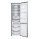 LG Refrigerator with bottom freezer, ref-277l, freez.-107l, 2doors, A++, inv., fresh zone, silver (GW-B509FNUW)