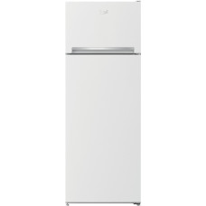 Beko Ref Beko with top freezer, 146x54x57, ref-177L, freez.-46L, 2doors, E, ST, white (RDSA240K40WN)