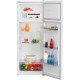 Beko Ref Beko with top freezer, 146x54x57, ref-177L, freez.-46L, 2doors, E, ST, white (RDSA240K40WN)