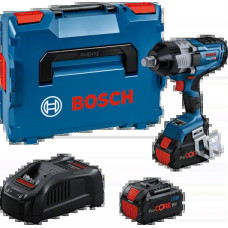 Bosch Гайковерт ударный аккумуляторный  Professional GDS 18V-1600 HC 18В 2х8.0А·ч 0-1600Нм 0-1750об/мин L-BOXX 136 ЗП 3.2кг (0.601.9M1.002)