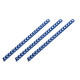 2E Plastic combs for the binder 25mm cyan 50pcs (2E-PL25-50CY)