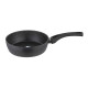 ARDESTO Deep Fry pan with lid Gemini Livorno, 24cm, aluminium, black (AR1224A)