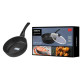 ARDESTO Deep Fry pan with lid Gemini Livorno, 24cm, aluminium, black (AR1224A)