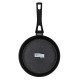 ARDESTO Deep Fry pan with lid Gemini Livorno, 24cm, aluminium, black (AR1224A)