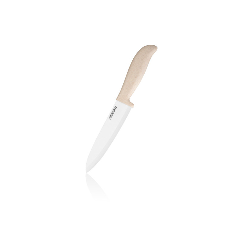 ARDESTO Ceramic Chef Knife Fresh 27.5 cm, beige, ceramics/plastic (AR2127CS)