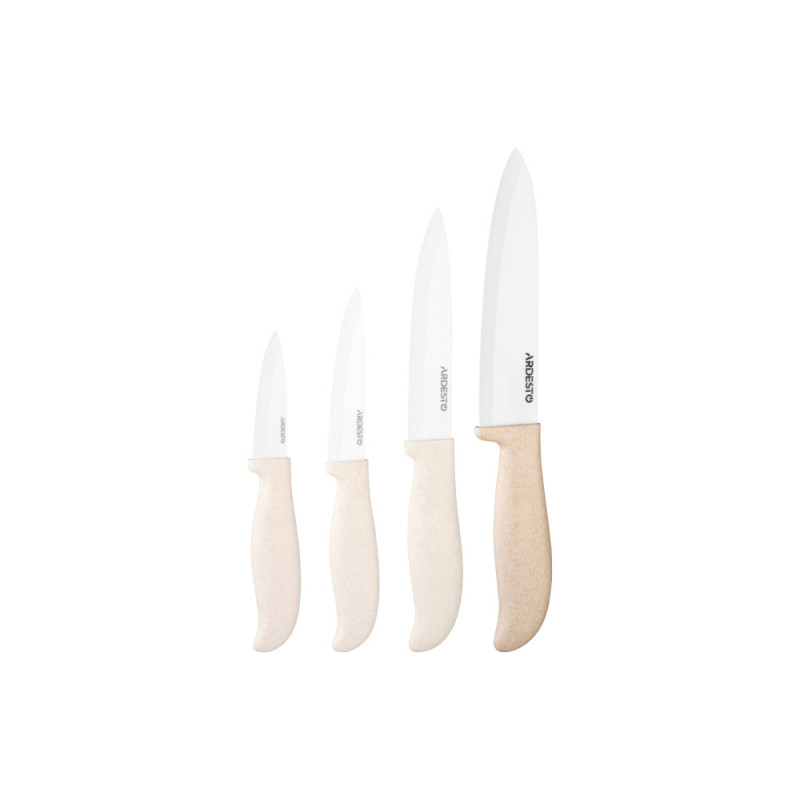 ARDESTO Ceramic Chef Knife Fresh 27.5 cm, beige, ceramics/plastic (AR2127CS)