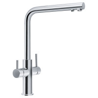 Franke Змішувач для кухні Neptune Clear Water, довж.виливу - 220мм, поворотний, 1+1фільтр, хром (115.0370.689)