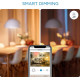 WiZ Smart lamp GU10 4.7W, 50W, 345Lm, 2700-6500K, Wi-Fi (929002448302)