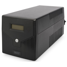 Digitus Line-Interactive UPS, 1000VA/600W 12V/7Ah x2 battery,4x CEE 7/7,USB,RS232,RJ45,LCD (DN-170074)