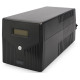 Digitus Источник бесперебойного питания Line-Interactive, 1000VA/600W, LCD, 4xSchuko, RJ45, RS232, USB (DN-170074)