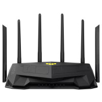 ASUS Маршрутизатор TUF-AX6000 4xGE LAN 1x2.5GE LAN 1x2.5GE WAN 1xUSB3.2 MU-MIMO OFDMA MESH gaming AURA RGB (90IG07X0-MO3C00)
