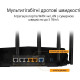 ASUS Router TUF-AX6000 4xGE LAN 1x2.5GE LAN 1x2.5GE WAN 1xUSB3.2 MU-MIMO OFDMA MESH gaming AURA RGB (90IG07X0-MO3C00)