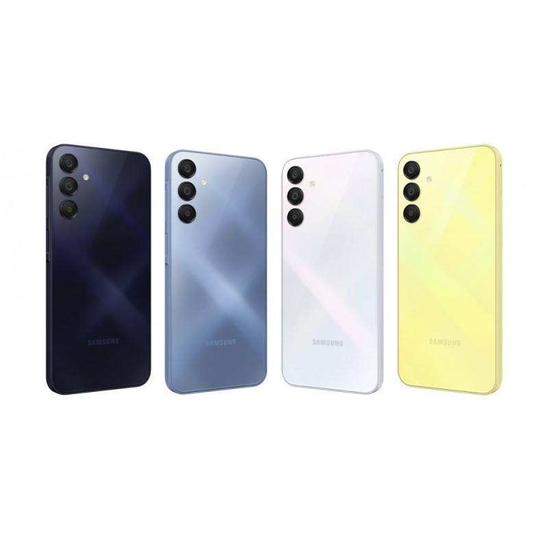 Samsung Смартфон Galaxy A15 (A155) 6.5" 4/128ГБ, 2SIM, 5000мА•год, синій (SM-A155FZBDEUC)