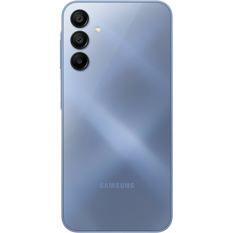 Samsung Смартфон Galaxy A15 (A155) 6.5" 4/128ГБ, 2SIM, 5000мА•год, синій (SM-A155FZBDEUC)