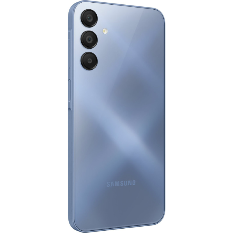Samsung Смартфон Galaxy A15 (A155) 6.5" 4/128ГБ, 2SIM, 5000мА•год, синій (SM-A155FZBDEUC)