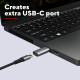 Trust adapter Calyx USB-C > USBA3.2, 2шт, black (25573_TRUST)