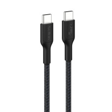 Belkin Кабель USB-C > USB-C зарядки/синхронизации 1м, 240Вт, Type-C, витой, черный (CAB025HQ1MBK)
