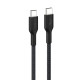 Belkin Кабель USB-C > USB-C зарядки/синхронизации 1м, 240Вт, Type-C, витой, черный (CAB025HQ1MBK)