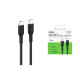 Belkin Кабель USB-C > USB-C зарядки/синхронизации 1м, 240Вт, Type-C, витой, черный (CAB025HQ1MBK)
