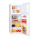 SNAIGE Холодильник з верxн. мороз., 123x50x58, xолод.відд.-112л, мороз.відд.-39л, 2дв., E, ST, білий (FR15SM-PT000EH)