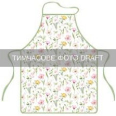 ARDESTO Фартух ARDESTO Spring flowers 60х80см, 100% поліестер, білий (ART12FL)