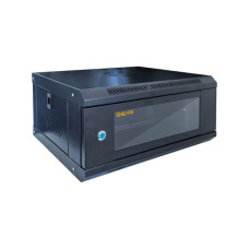 Шкаф настенный GEAR 4U 19'' 600x600x280 мм, black (GWMSN-4U-600-600)
