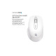 Мышка OfficePro M265W Wireless/Bluetooth Silent Click White (M265W)