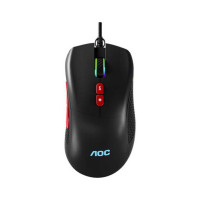 Мышка AOC GM180B LED USB Black (GM180B/LA)
