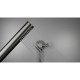 Deante Shower set Silia with mixer, shower head, hand shower, handle - concealed, titanium (NQS_D9XK)