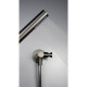 Deante Shower set Silia with mixer, shower head, hand shower, handle - concealed, titanium (NQS_D9XK)