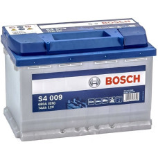 Bosch Акумулятор S4 12В 74А·год 680А L+ (0 092 S40 090) (0092S40090)
