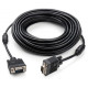 Кабель мультимедійний VGA M to VGA M 15.0m Vinga (VCPVGAF15BK)