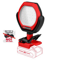 Einhell Лампа акумуляторна GC-OL 18/1500 Li - Solo, PXC, 18В, 36 LED, 1500 лм, 7000 К, 3 режими яскравотсі, 0.45 кг (без АКБ і ЗП) (2320120)