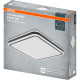 Osram CEILING NOIR 430mm Square Surface-Mounted Light Fixture, 48W, 4000K (4099854664380)