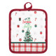 ARDESTO Прихватка Christmas Tree 18х20см, 100% поліестер (верх), 100% бавовна (низ), зелений (ART04HT)