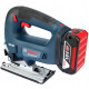 Bosch Лобзик GST 185-LI, аккумуляторный 18В, Акб 4Ач, 0-3500 об/мин, ход 26мм, кейс, 2кг (0.601.5B3.023)