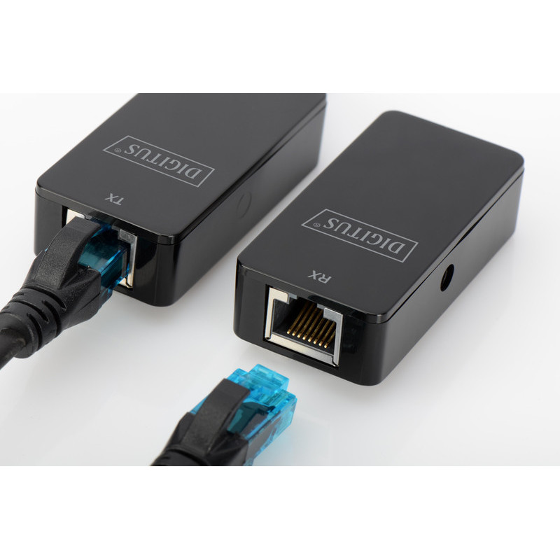 Digitus USB Extender, USB 2.0, 50 m for use with Cat5/5e/6 (UTP, STP or SFT) cable (DA-70141)