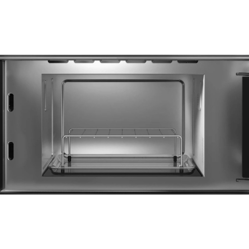 Siemens Microwave oven built-in, 21L, electronic control, 900W, grill, display, black (BE732R1B1)