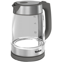 Tefal Electric kettle Glass Kettle, 1,7L, glass, grey (KI740B30)