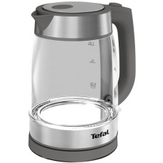 Tefal Electric kettle Glass Kettle, 1,7L, glass, grey (KI740B30)