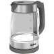 Tefal Electric kettle Glass Kettle, 1,7L, glass, grey (KI740B30)