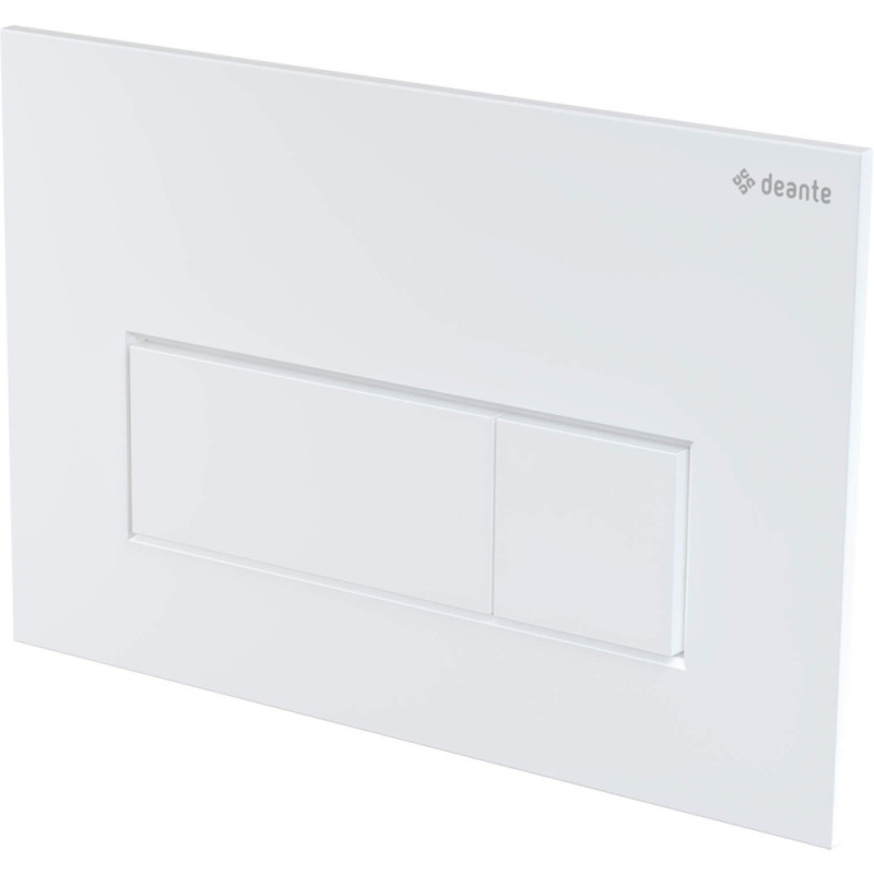 Deante Flush button slim for concealed systems, white (CST_A51P)