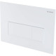 Deante Flush button slim for concealed systems, white (CST_A51P)