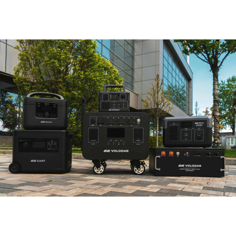 2E Portable Power Station Dzherelo, 600 W, 560 Wh, Fast Charging (2E-PPS06056)