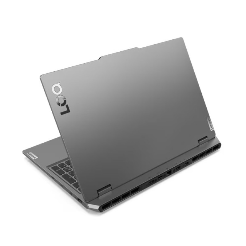Ноутбук Lenovo LOQ 15IRX9 (83DV00GXRA); 15.6" WQHD (2560x1440) IPS LED матовый 165 Гц , Intel Core i7-13650HX (2.6 - 4.9 ГГц) , RAM 16 ГБ (Max 32 ГБ) , SSD 512 ГБ , nVidia GeForce RTX4050, 6 ГБ , без ОП , LAN , Wi-Fi , Bluetooth , веб-камера , без ОС , 2.38 кг , серый , подсветка клавиатуры