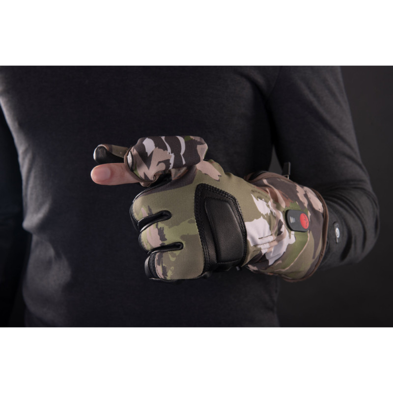 2E Tactical Heated Gloves Hunter Camo, Size XL (2E-HGRHRXL-CM)